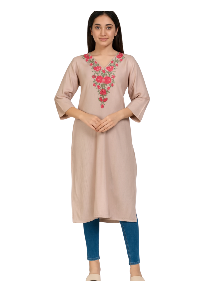 Beige kurta